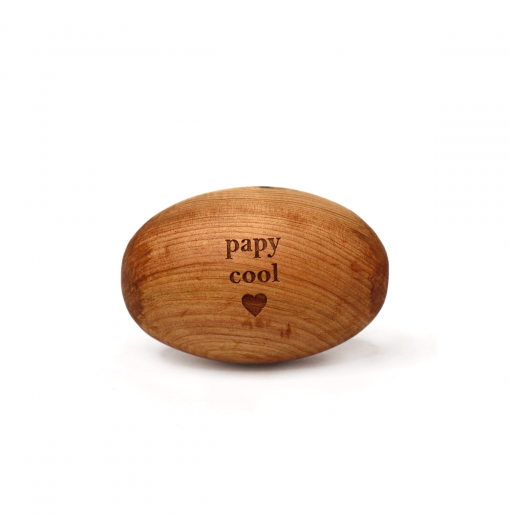 cool grandpa - Wooden pebble