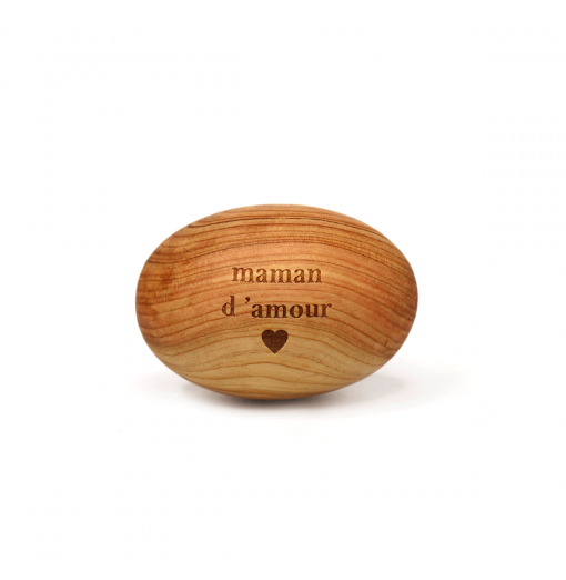 Love mum - Wooden pebble