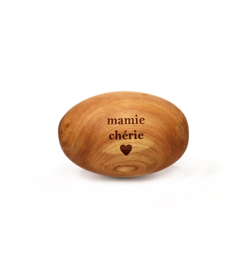 loving granny - Wooden pebble