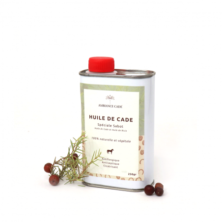 huile de cade vraie huile ricin chevaux
