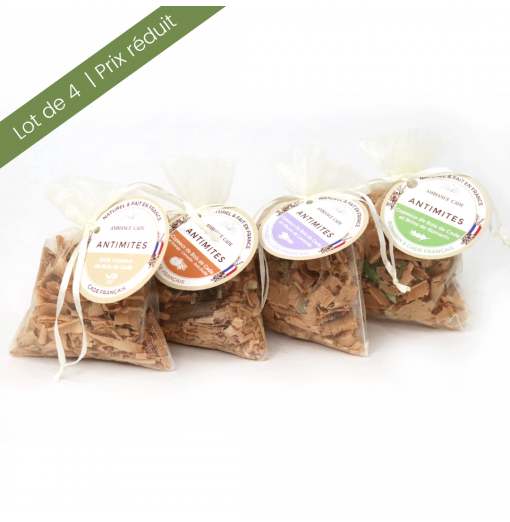 Copeaux de Cade - Lot de 4...